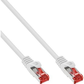 InLine netwerkkabel - Cat6 - S/FTP - 0,5 meter - wit beschikbaar voor biedingen