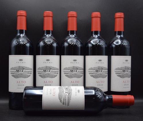 2020 Petra, Alto - Toscane - 6 Flessen (0.75 liter), Verzamelen, Wijnen