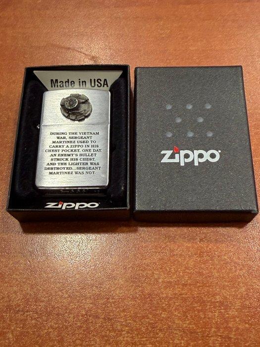 Zonder Minimumprijs - Zakaansteker - Staal (roestvrij), Verzamelen, Rookartikelen, Aanstekers en Luciferdoosjes