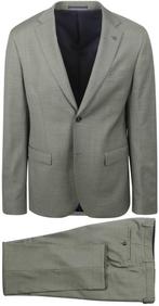 Suitable Toulon Kostuum Wol Groen maat Maat 52/54 (L) Heren, Verzenden