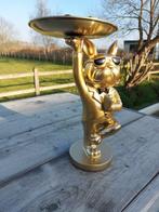 Beeld, bulldog cool sculptuur - 31 cm - polyresin