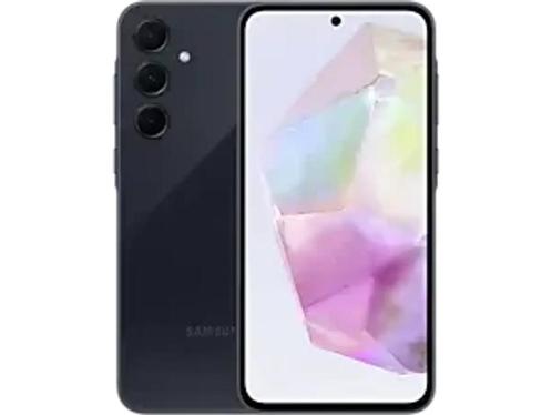 Samsung Galaxy A35 5G, 6GB ram, 128GB opslag Donkerblauw, Telecommunicatie, Mobiele telefoons | Toebehoren en Onderdelen, Zo goed als nieuw