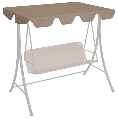 vidaXL Vervangingsluifel voor schommelbank 188/168x145/110, Tuin en Terras, Partytenten, Nieuw, Verzenden