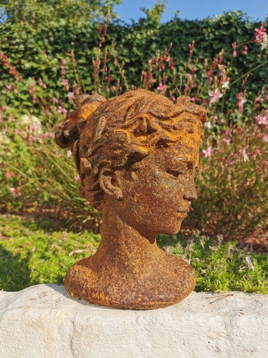 Beeldje - Lady bust - Gietijzer, Antiek en Kunst, Curiosa en Brocante