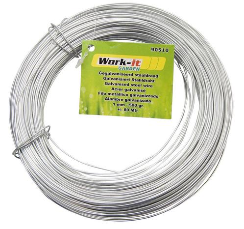 IJzerdraad  Gegalvaniseerd 1 mm - 500 gram, Tuin en Terras, Overige Tuin en Terras, Verzenden