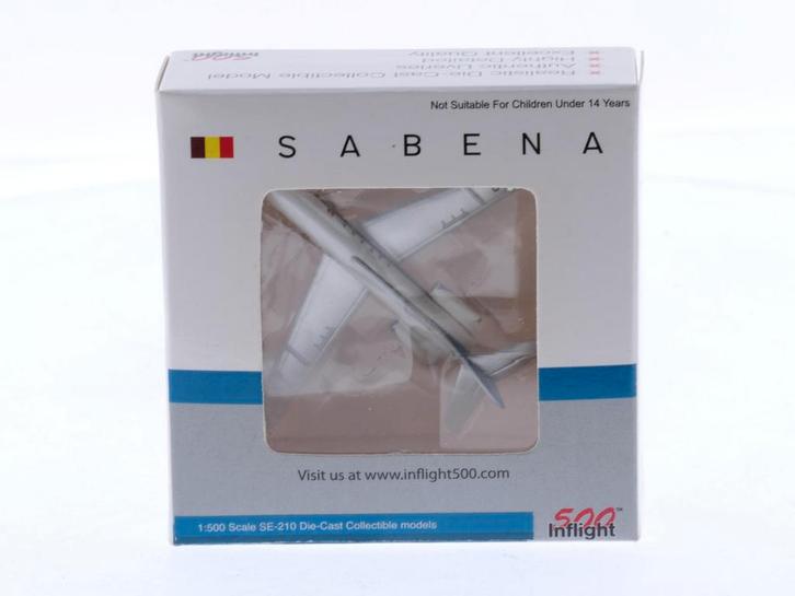 Schaal 1:500 Inflight500 IF5210001 SE-210 Caravelle Saben..., Hobby en Vrije tijd, Modelbouw | Vliegtuigen en Helikopters, Zo goed als nieuw