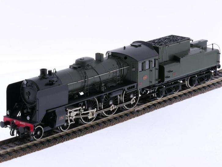 Schaal H0 Philotrain 74D stoomlocomotief Serie 4000 van d..., Hobby en Vrije tijd, Modeltreinen | H0, Gelijkstroom, Locomotief