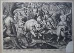 Jan Van Der Straet (1523-1605) - Elephant Hunting Hunting