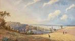 William Hubbard (?-1868) - View of Edith church the river, Antiek en Kunst