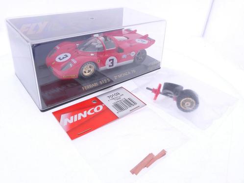 Schaal 1:32 Fly Classic C1 Ferrari 512 S 2° Monza 70 No...., Hobby en Vrije tijd, Modelauto's | 1:32, Zo goed als nieuw, Overige merken