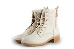 Mustang Veterboots in maat 38 Beige | 10% extra korting, Vêtements | Femmes, Chaussures, Overige typen, Verzenden