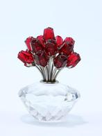 Figuur - Swarovski - Vaas met 15 Rode Rozen (Boxed +