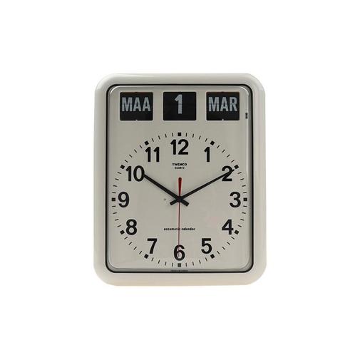 Twemco Kalenderklok groot analoog BQ-12A, Diversen, Verpleegmiddelen, Verzenden