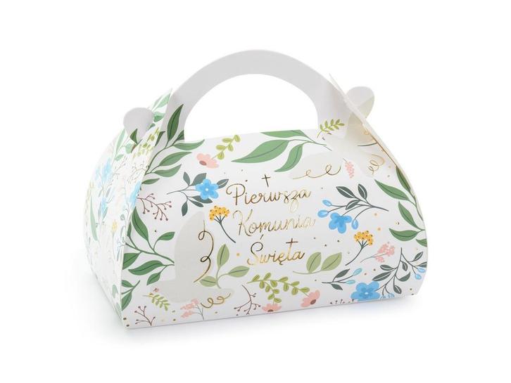 Communie Uitdeelbox 16cm 10st, Hobby en Vrije tijd, Feestartikelen, Nieuw, Verzenden