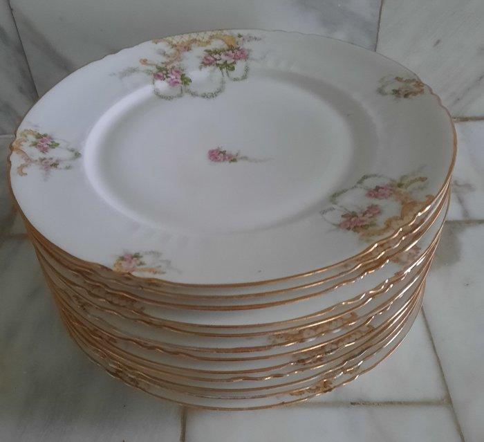 Limoges - Haviland. Antiek - Tafelservies (12) - Porselein, Antiek en Kunst, Curiosa en Brocante