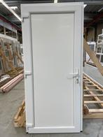 PVC Buitendeur isolerend Vol paneel (bxh) 98x210 Antraciet., Doe-het-zelf en Bouw, Nieuw, 80 tot 100 cm, Kunststof, Buitendeur