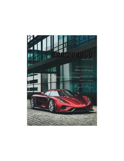 2017 KOENIGSEGG MAGAZINE ENGELS, Boeken, Auto's | Folders en Tijdschriften