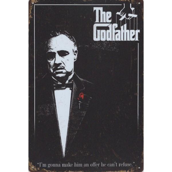Wandbord -  The Godfather I’m Gonna Make Him An Offer He Can, Huis en Inrichting, Woonaccessoires | Wanddecoraties, Nieuw