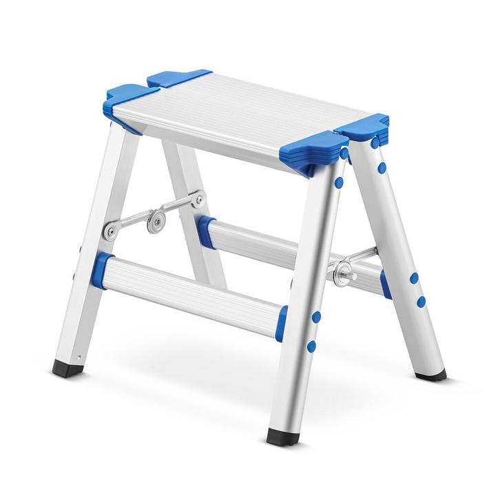 Keukentrapje - opvouwbaar - 16x31,5x28 cm - aluminium - b..., Doe-het-zelf en Bouw, Ladders en Trappen, Nieuw, Ophalen of Verzenden