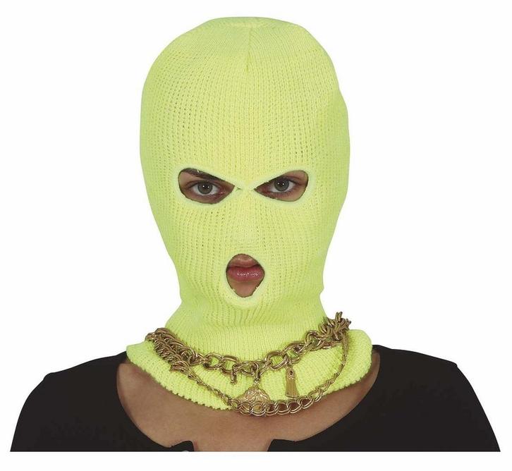 Gele Bivakmuts, Hobby en Vrije tijd, Feestartikelen, Nieuw, Verzenden