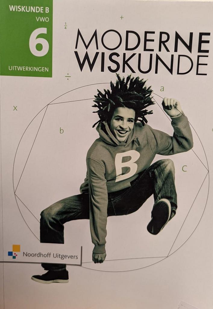 Moderne Wiskunde 11e ed vwo 6 wiskunde B uitwerkingenboek, Boeken, Schoolboeken, Zo goed als nieuw, Verzenden