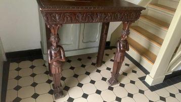 Franse Meubelmaker - Console - Tableaux de Caryatides -