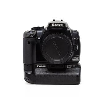 Canon EOS 400D + grip met garantie