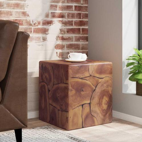vidaXL Kruk massief teakhout, Huis en Inrichting, Stoelen, Nieuw, Verzenden