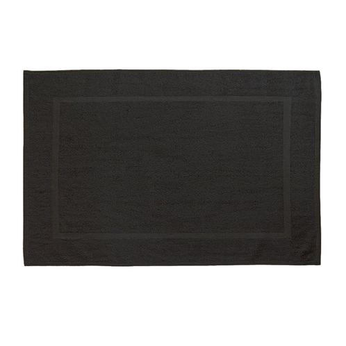 Badmat Zwart 50x75cm 100% Katoen 500 GSM - Treb TT, Huis en Inrichting, Badkamer | Badtextiel en Accessoires, Badmat, Overige kleuren