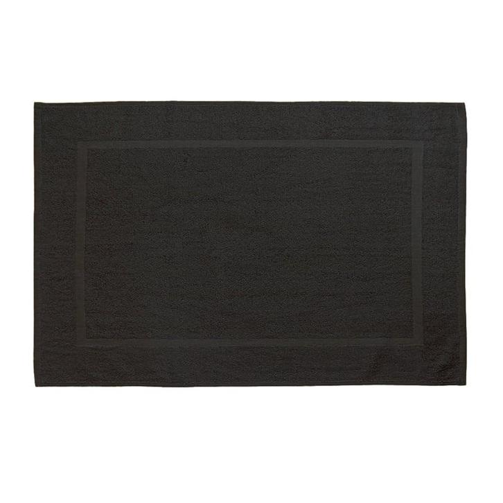 Badmat Zwart 50x75cm 100% Katoen 500 GSM - Treb TT, Huis en Inrichting, Badkamer | Badtextiel en Accessoires, Badmat, Overige kleuren