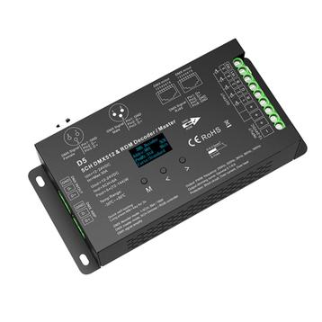 Skydance D5 5-Kanaals DMX 512 RDM LED Controller met Hoogsp, Verzenden