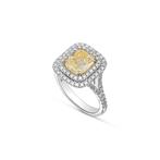 Statement ring - 18 karaat Witgoud - 2.69ct. tw. Diamant