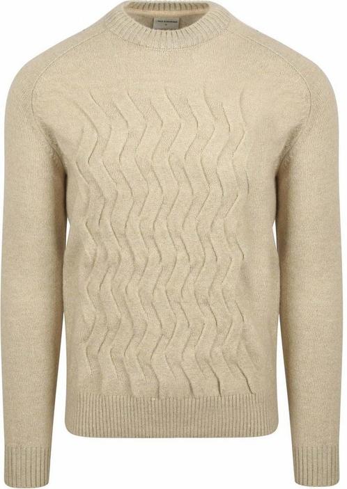 No Excess Trui Jacquard Ecru maat Maat 52/54 (L) Heren, Kleding | Heren, Truien en Vesten, Beige, Nieuw, Maat 52/54 (L), Verzenden