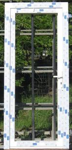 pvc buitendeur , achterdeur , deur 95 x 217 creme ral 9001, Doe-het-zelf en Bouw, Deuren en Vliegenramen, 80 tot 100 cm, 215 cm of meer
