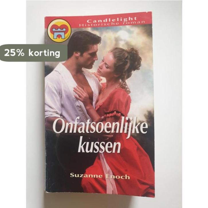 Onfatsoenlijke kussen / Candlelight historische roman / 930, Boeken, Historische romans, Gelezen, Verzenden