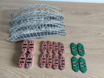 Märklin H0 - 7163 - Éléments de pont pour trains miniatures