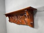 kapstok met kerfsnede houtsnijwerk - Porte-manteau - Bois -