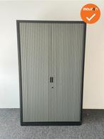 Roldeurkast - Basic - 195x120x45cm - Antracietgrijs met lich, Werkplek, Ophalen of Verzenden, Gebruikt, Kast