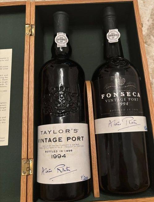 1994 Taylor’s & Fonseca - Vintage Port - Embouteillé en 1996, Verzamelen, Wijnen