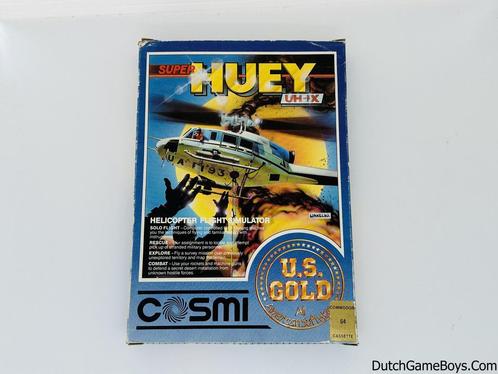 Commodore C64 - Super Huey UH-IX - U.S.Gold - Cassette, Games en Spelcomputers, Games | Overige, Gebruikt, Verzenden