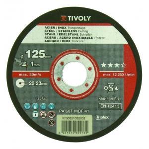 Tivoly disque à troncer/ebarber diametre 115x22,2x1,6, Bricolage & Construction, Outillage | Autres Machines