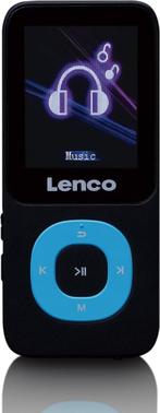 MP3 Speler met Bluetooth - Inc. 4GB SD - Blauw - LENCO - Xem, TV, Hi-fi & Vidéo, Lecteurs Mp3 | Marques Autre, Verzenden