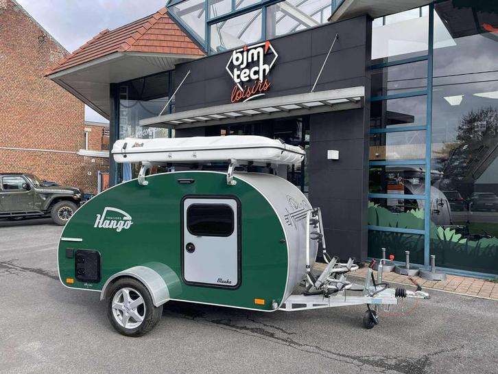 Caravane Teardrop Hango Mauka 750kg, Caravans en Kamperen, Caravans, Ophalen