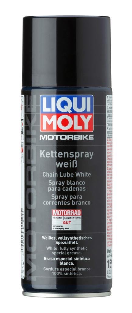 LIQUI MOLY Motor­bike Kettingspray wit 400ml, Motos, Accessoires | Autre, Enlèvement ou Envoi