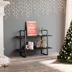 vidaXL Boekenkast met 2 schappen 100x30x70 cm bewerkt hout, Huis en Inrichting, Kasten | Boekenkasten, Verzenden, Nieuw