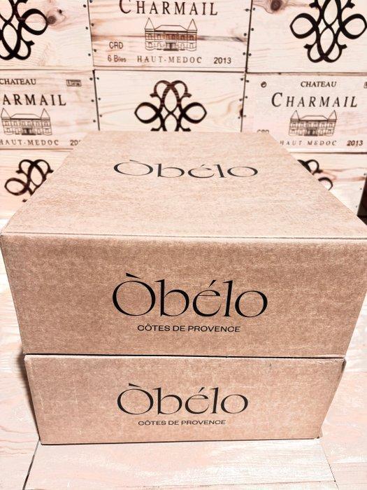 2021 Domaine Obelo - Provence - 6 Magnums (1.5L), Verzamelen, Wijnen