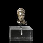 Oud-Romeins, Keizerrijk Zilver Votiefbuste van een, Antiek en Kunst