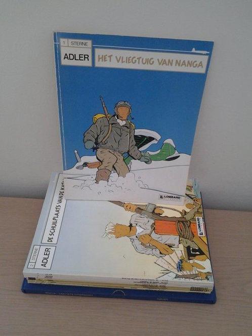 Adler volledige reeks - 10 delen sc + luxe album Albatros -, Boeken, Stripverhalen