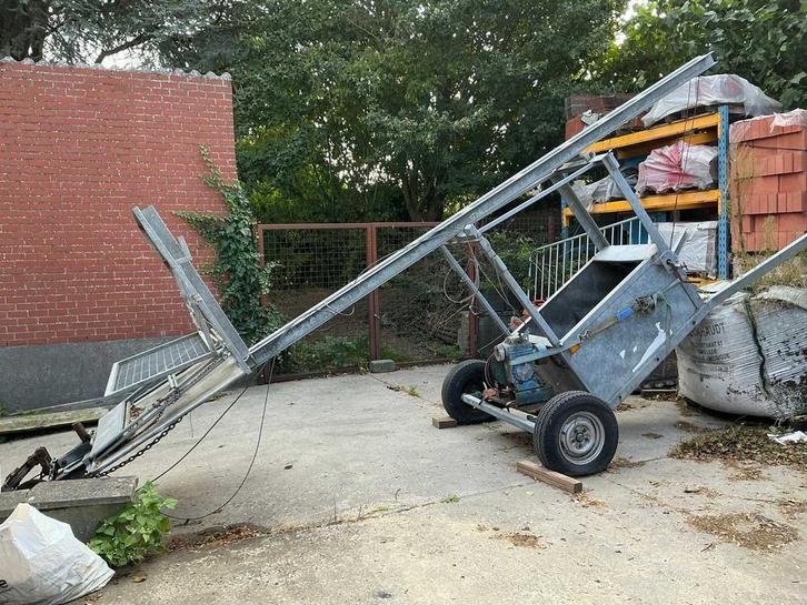 1990 Bouwlift gegalvaniseerd staal 10M, Doe-het-zelf en Bouw, Bouwliften