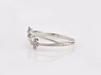Ring - 14 karaat Witgoud - 0.12ct. tw. Diamant (Natuurlijk), Nieuw